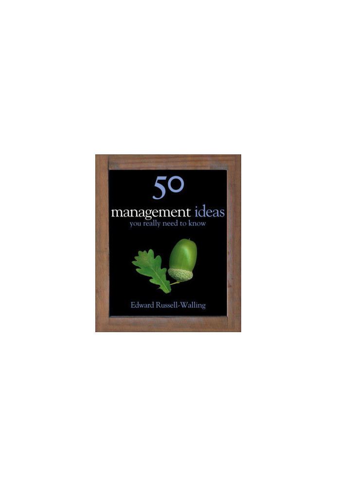 50 Management Ideas You Really Need to Know