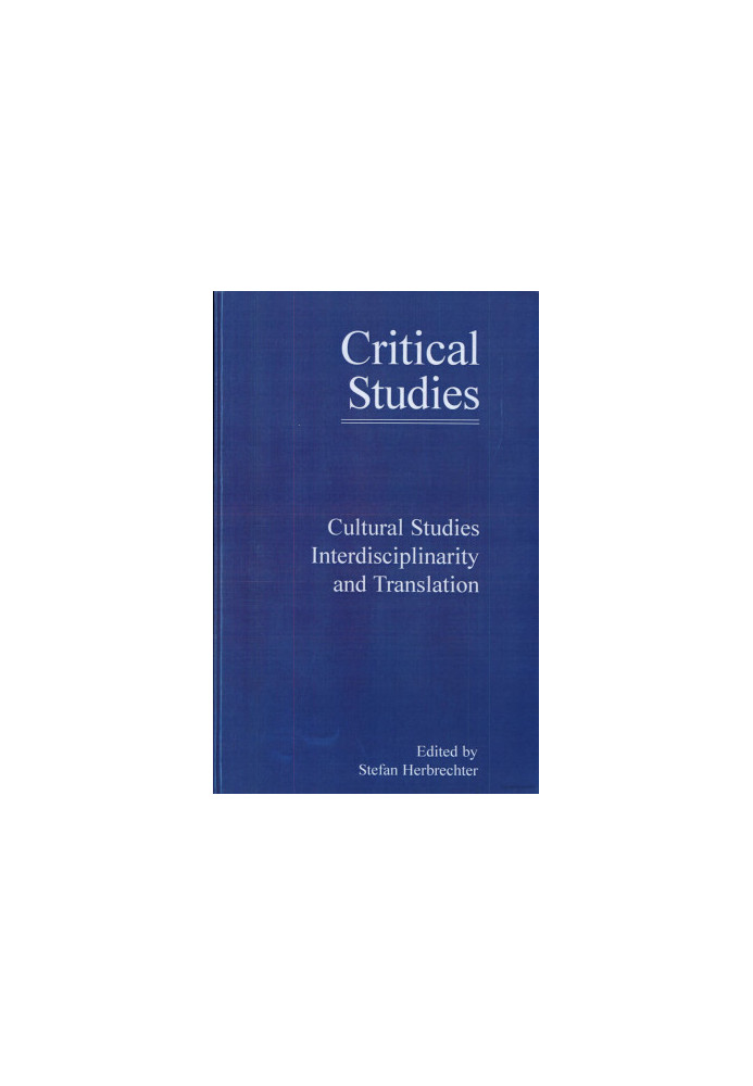 Cultural Studies: Interdisciplinarity and Translation