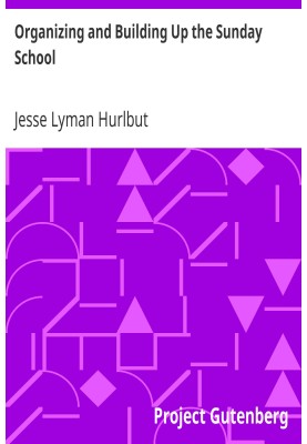 Organizing and Building Up the Sunday School Modern Sunday School Manuals