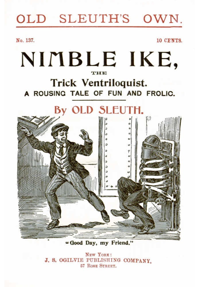 Nimble Ike, the Trick Ventriloquist: A Rousing Tale of Fun and Frolic