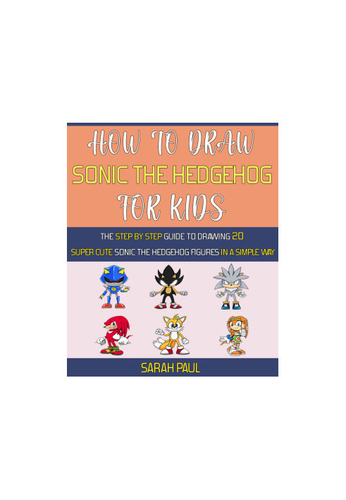 How To Draw Sonic The Hedgehog Characters