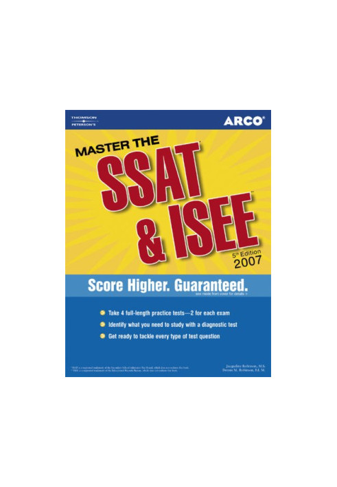 Master the SSAT and ISEE 2007