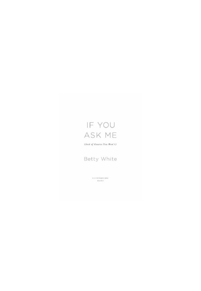 If you ask me: (and of course you won't)