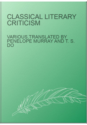 Classical Literary Criticism