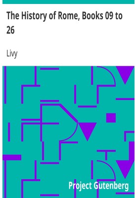 История Рима, книги с 9 по 26.