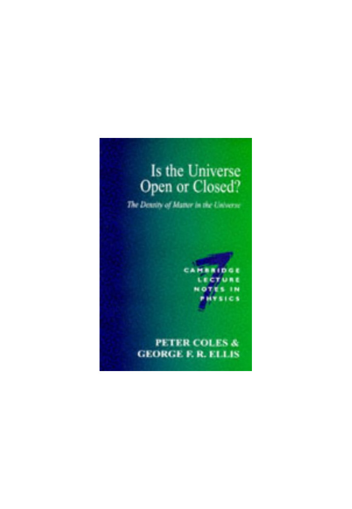 Is the Universe Open or Closed?: The Density of Matter in the Universe