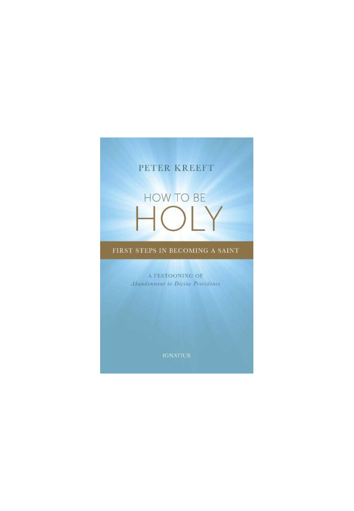 How to Be Holy: First Steps in Becoming a Saint