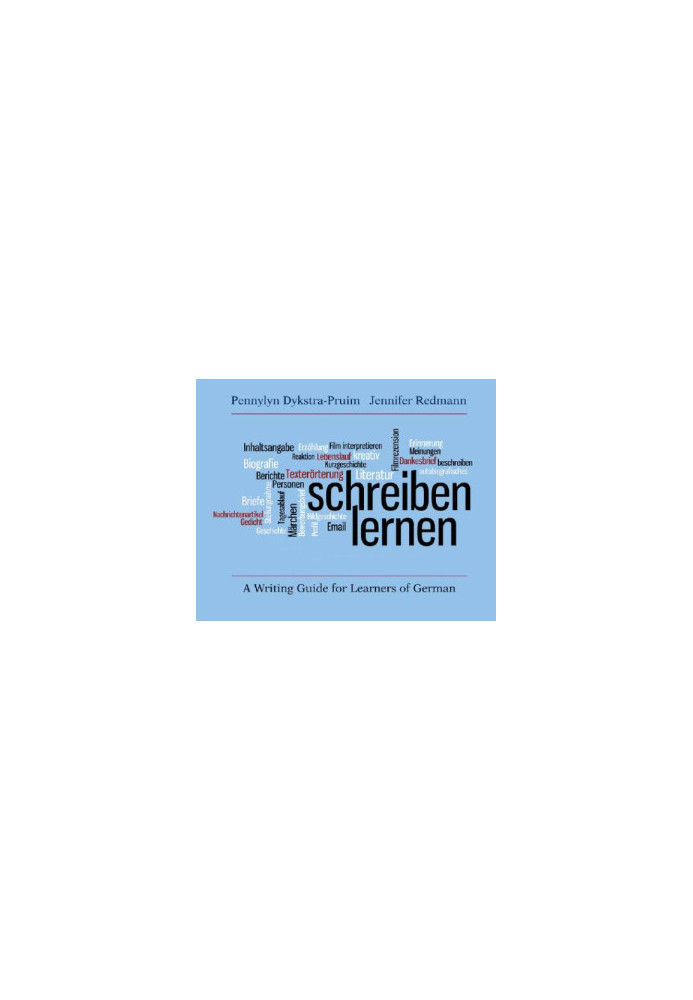 Schreiben lernen: a writing guide for learners of German