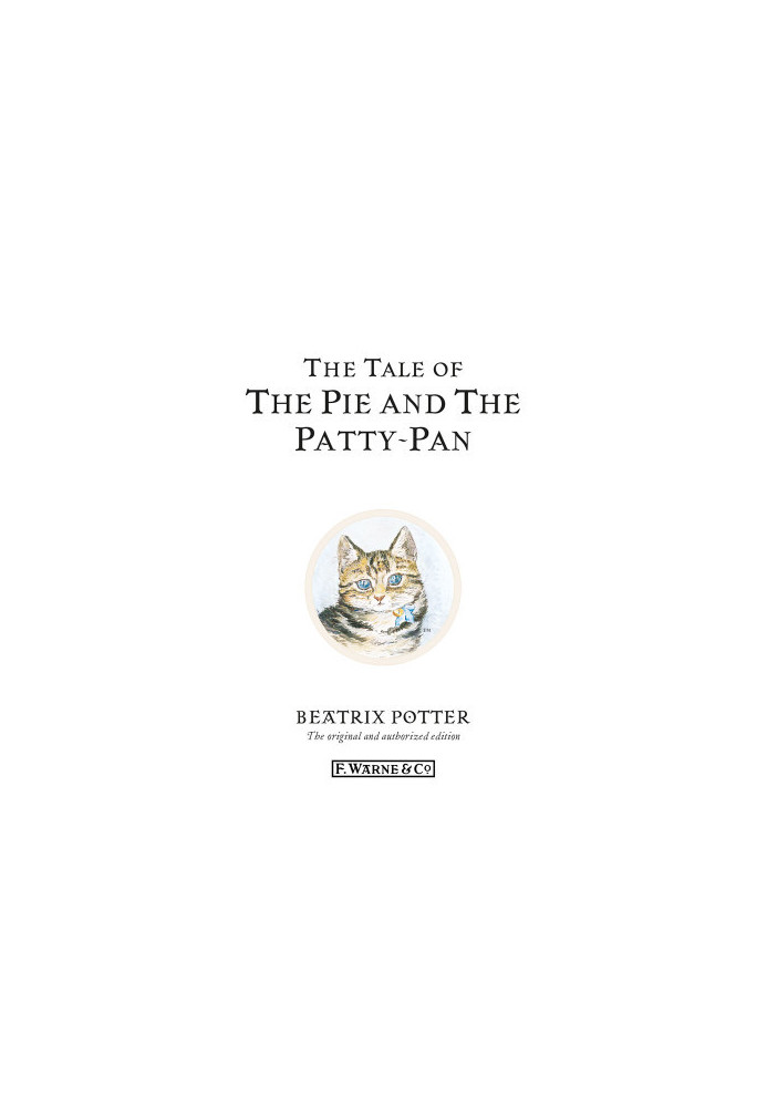 The Tale of the Pie and the Patty-Pan