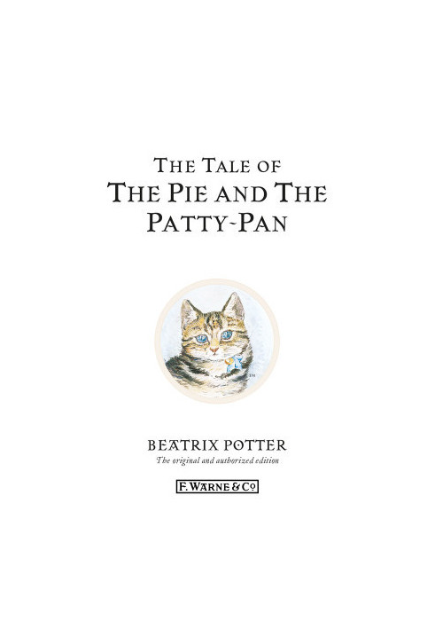 The Tale of the Pie and the Patty-Pan