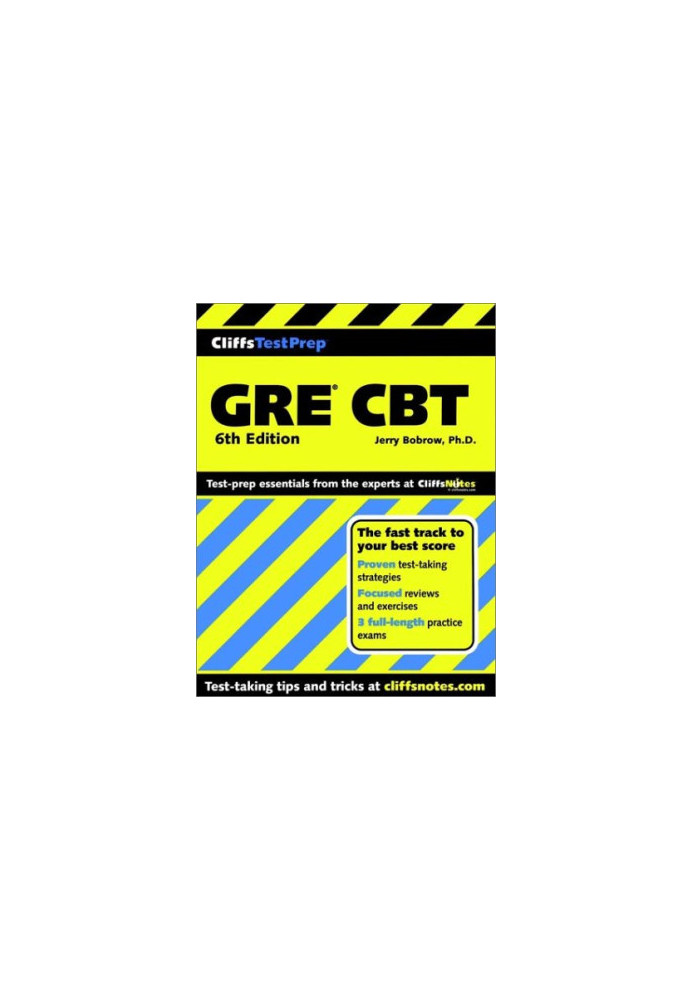 Cliffstestprep GRE CBT (Cliffs Preparation Guides)