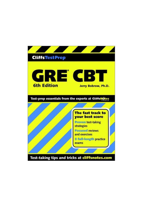 Cliffstestprep GRE CBT (Cliffs Preparation Guides)