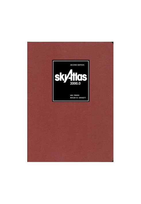 SkyAtlas 2000.0: twenty-six star charts, covering both hemispheres, and seven detailed charts of selected regions