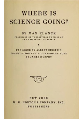 Where Is Science Going?