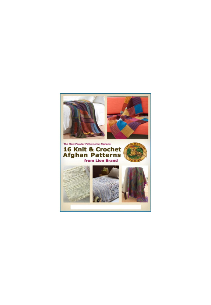The Most Popular Patterns for Afghans: 16 Knit & Crochet Afghan Patterns from Lion Brand