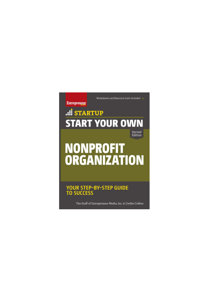 Start your own nonprofit organization: your step-by-step guide to success