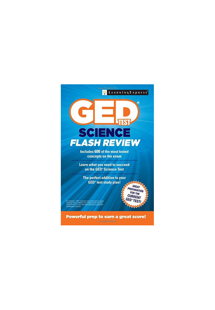 GED test science flash review