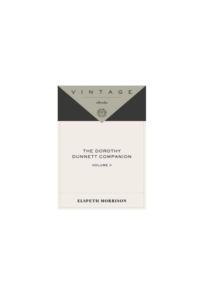 The Dorothy Dunnett Companion