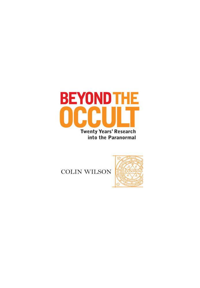 Beyond the Occult