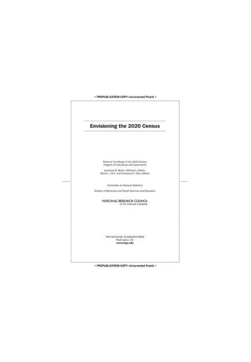 Envisioning the 2020 Census