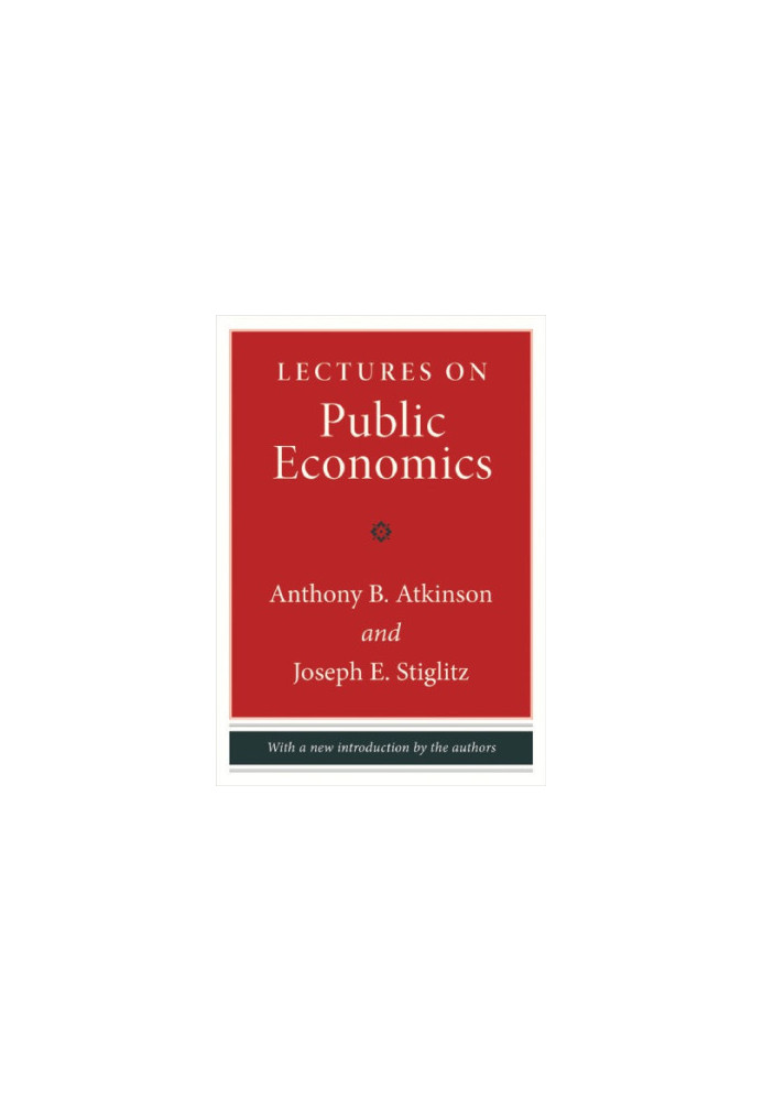 Lectures on Public Economics: Updated Edition