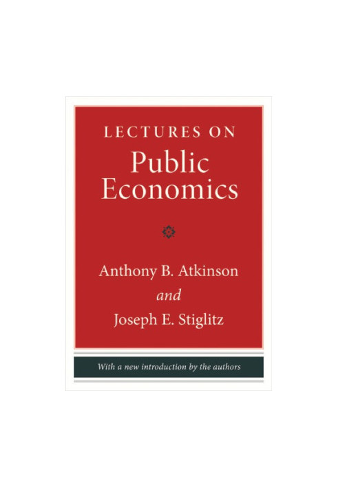 Lectures on Public Economics: Updated Edition