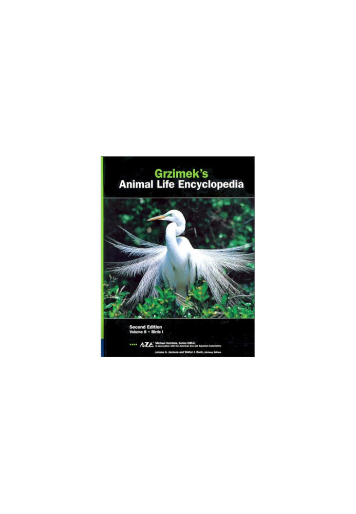 Grzimek's Animal Life Encyclopedia, 2nd Edition, Volume 8 - Birds I