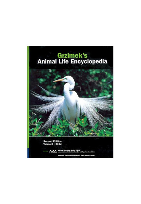 Grzimek's Animal Life Encyclopedia, 2nd Edition, Volume 8 - Birds I