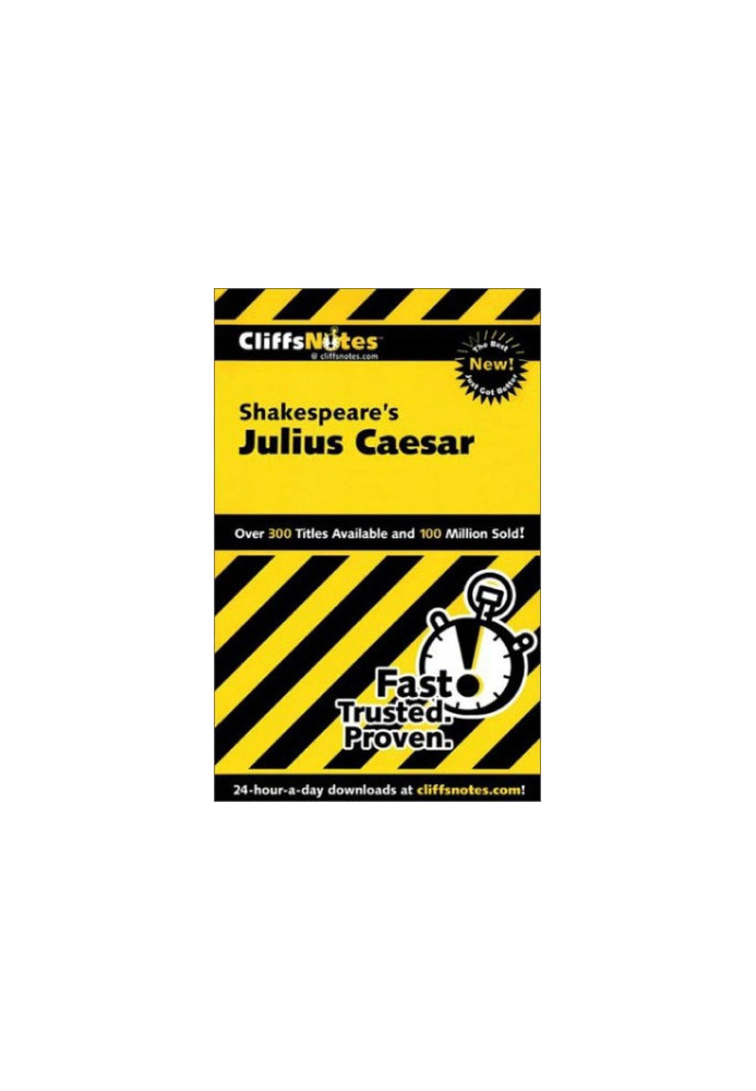 CliffsNotes On Shakespeare's Julius Caesar