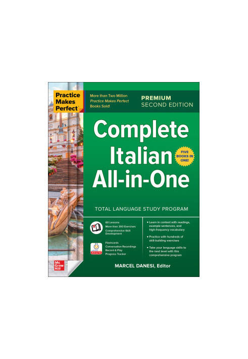 Complete Italian All-in-One (Practice Makes Perfect), 2nd Premium Edition