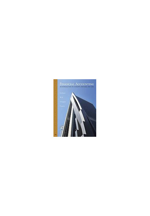 Financial accounting : an introduction to concepts, methods, and uses