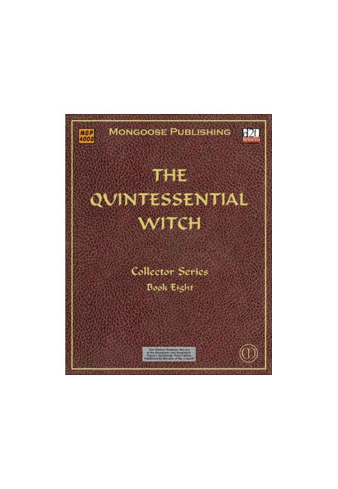 The Quintessential Witch (Dungeons & Dragons d20 System)