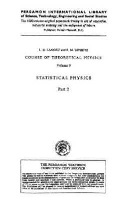 Statistical physics