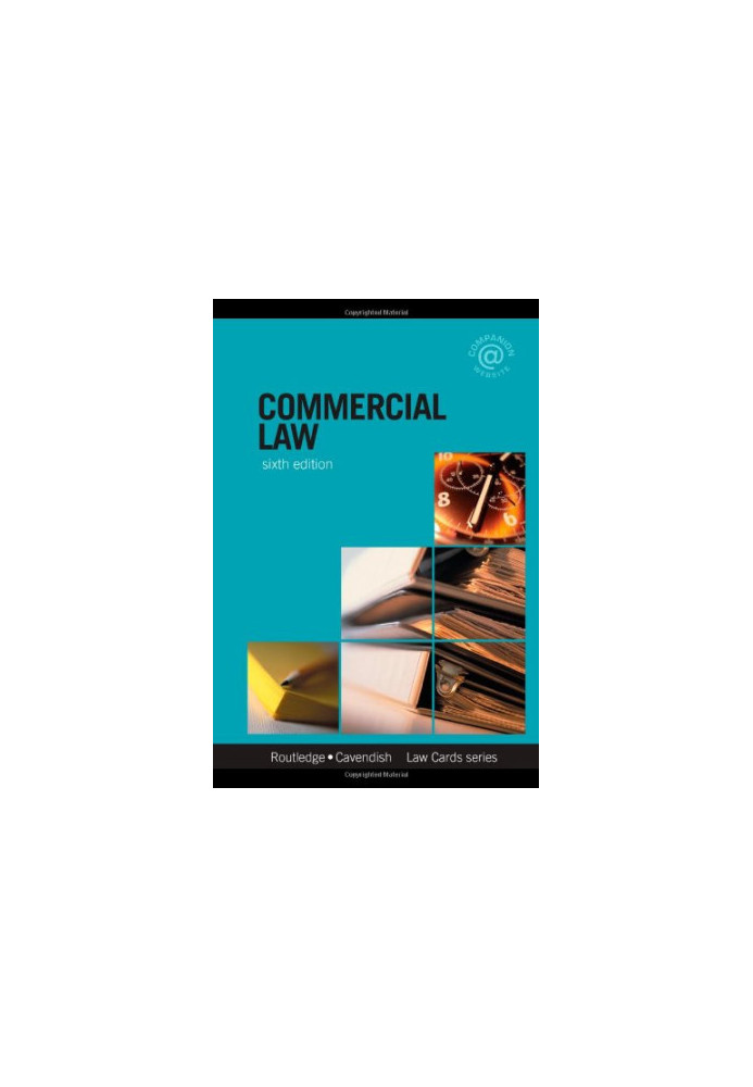 Commercial Lawcards 6 e: Seventh Edition