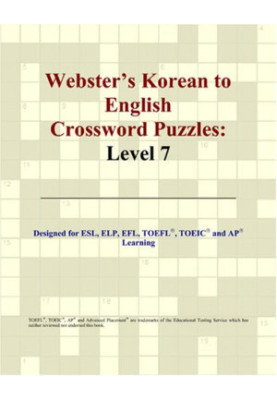 Webster's Korean to English Crossword Puzzles - Level 7