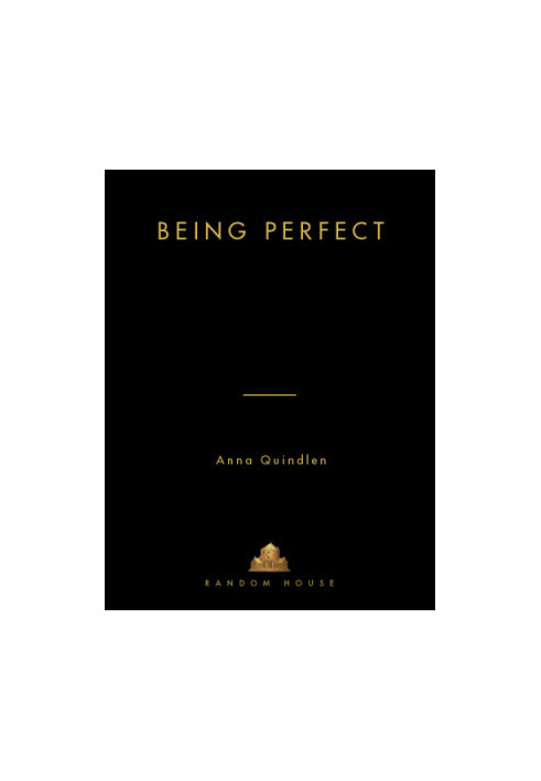 Being Perfect