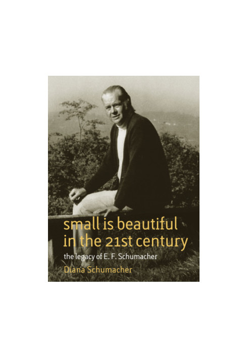Small is beautiful in the 21st century: the legacy of E.F. Schumacher