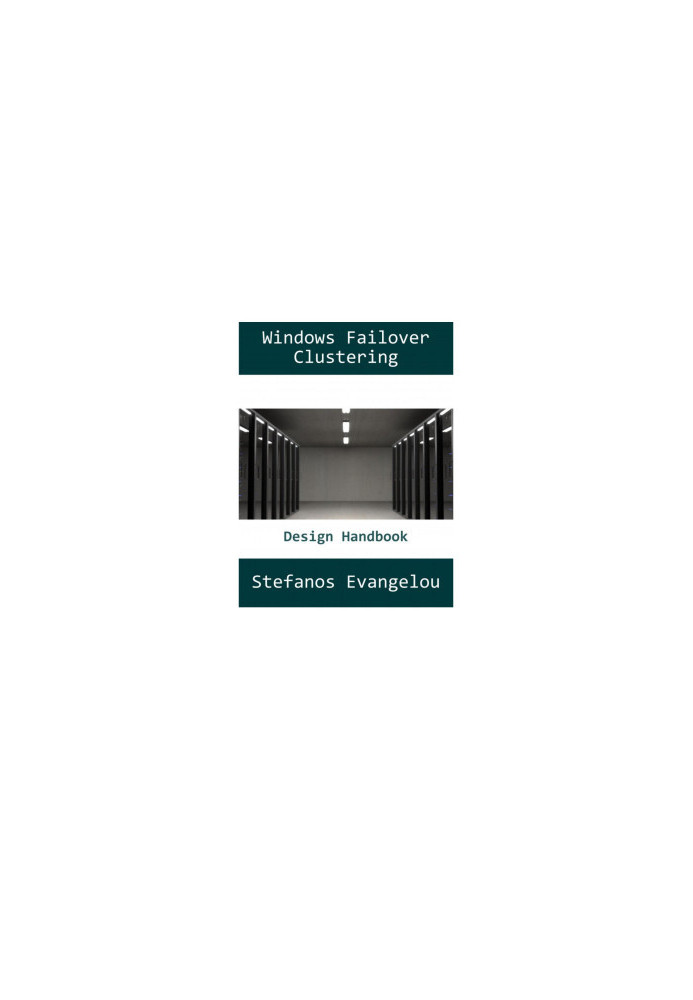 Windows Failover Clustering Design Handbook (Azure design handbooks)