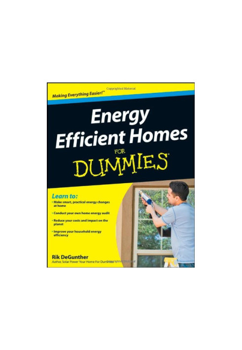 Energy Efficient Homes For Dummies