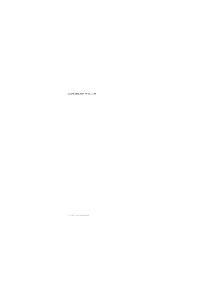 Reliability, risk, and safety : theory and applications : proceedings of the European Safety and Reliability Conference, ESRE