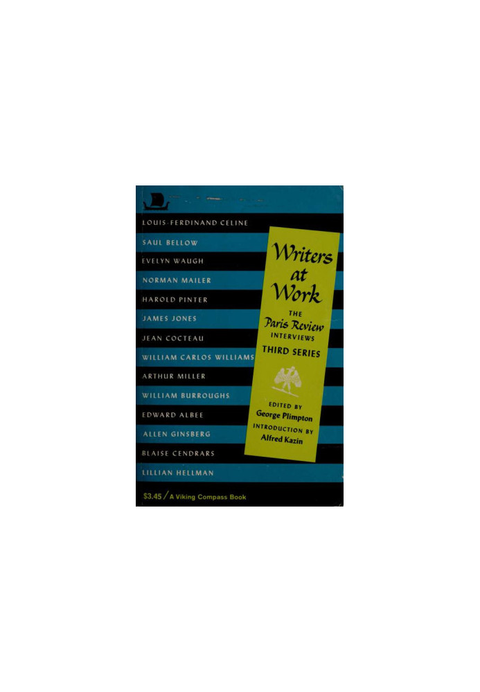 Writers at work : the Paris review interviews, third series