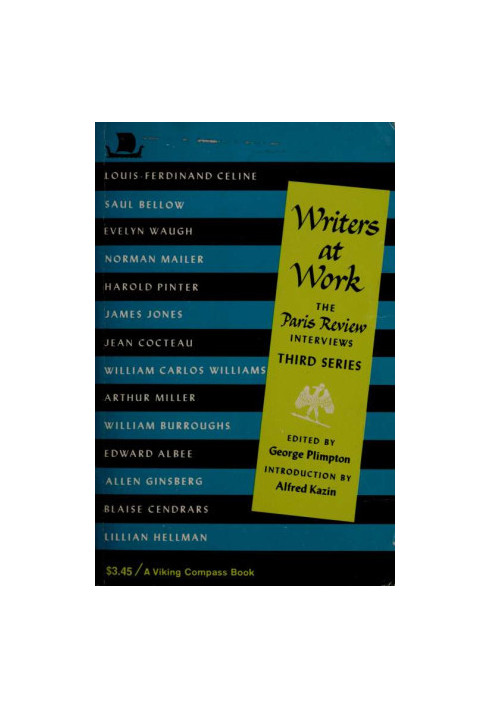 Writers at work : the Paris review interviews, third series