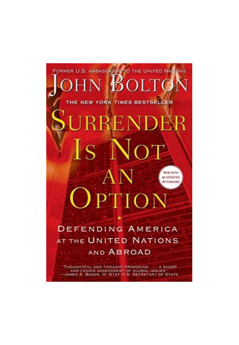 Surrender Is Not an Option