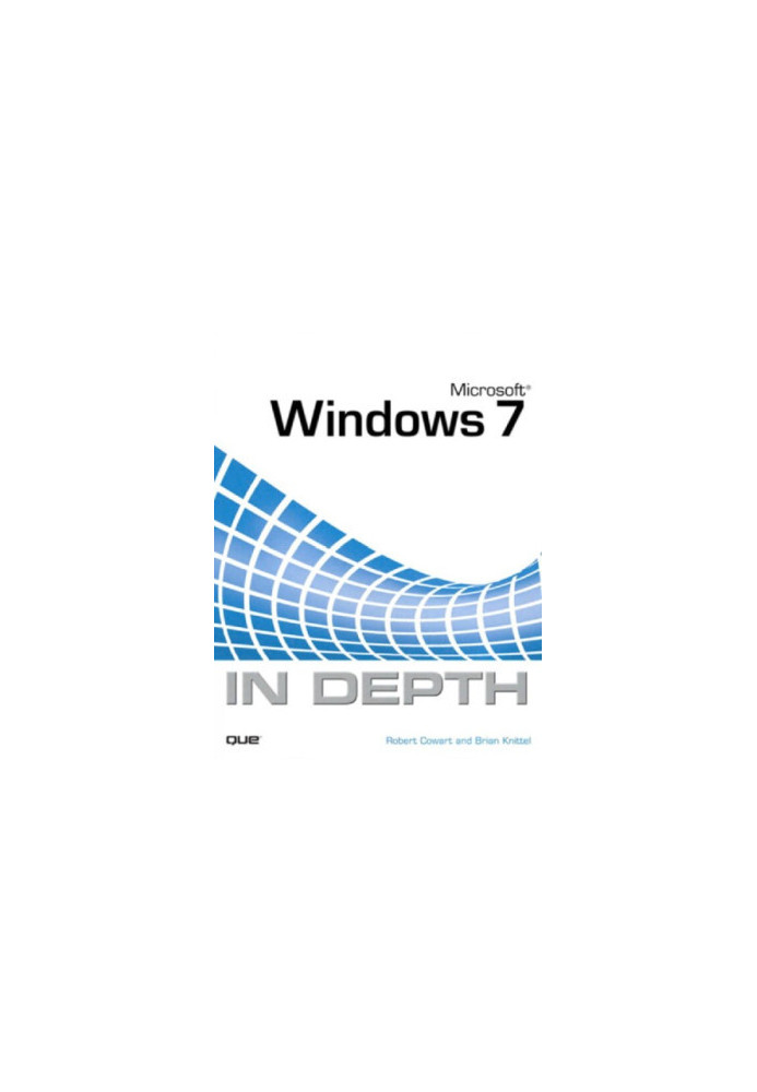 Microsoft Windows 7 in depth