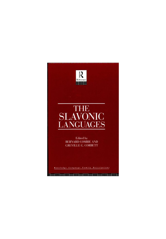 The Slavonic Languages