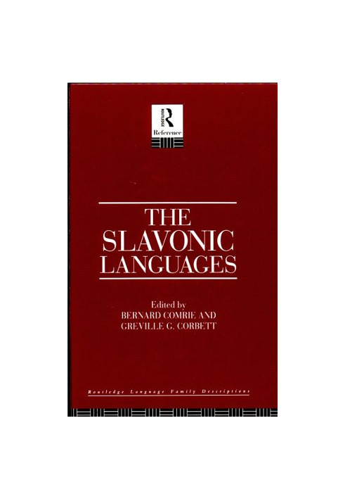 The Slavonic Languages