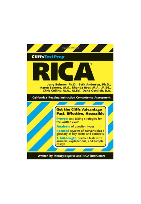 CliffsTestPrep RICA (Cliffs Test Prep RICA)