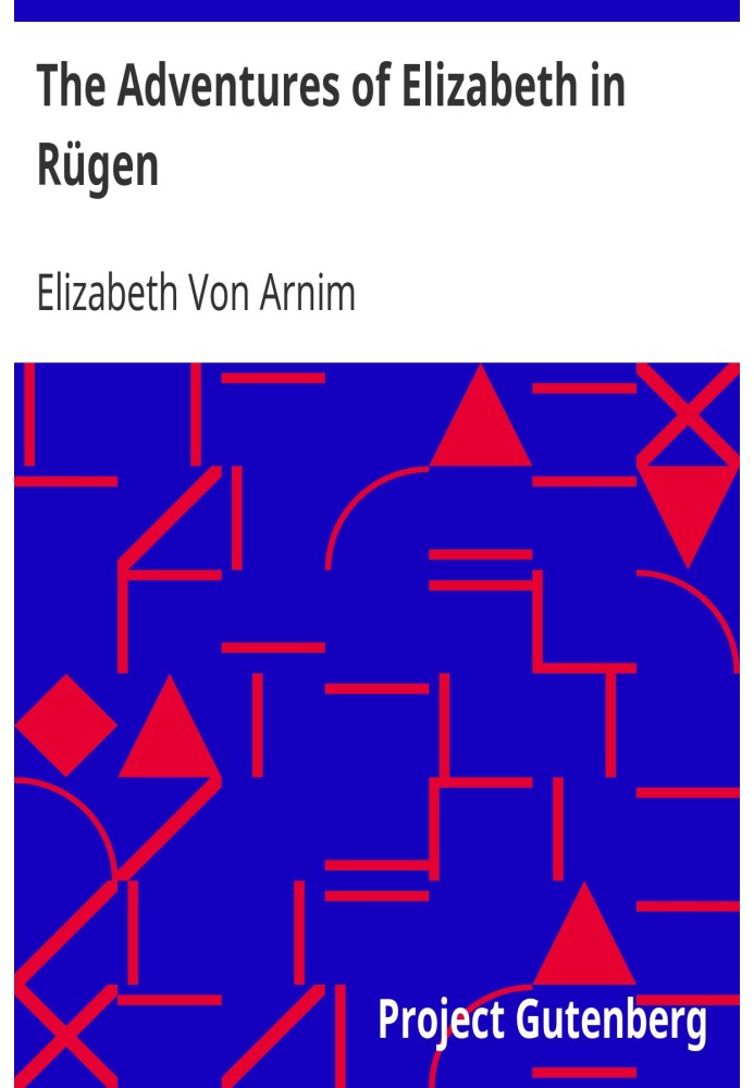 The Adventures of Elizabeth in Rügen