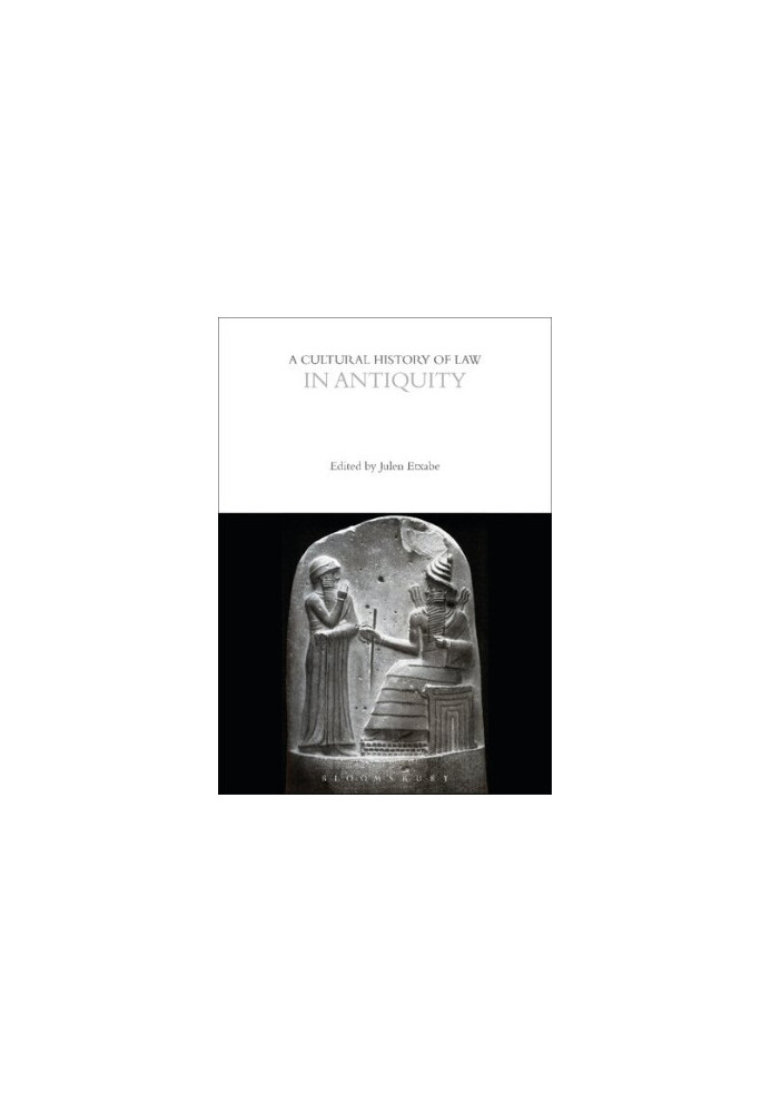 A Cultural History of Law in Antiquity Volume 1