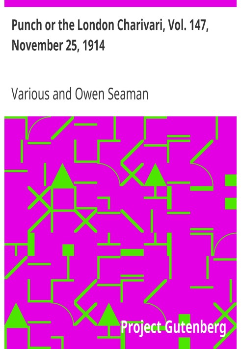 Пунш, или Лондонский Чаривари, Том. 147, 25 ноября 1914 г.